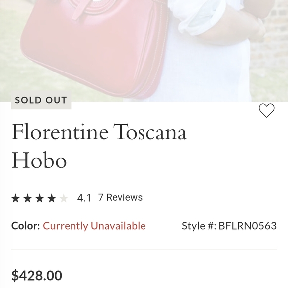 SOLD DO Not BUY NEW Dooney & Bourke Florentine Toscana Brown Leather Handbag - Picture 7 of 7